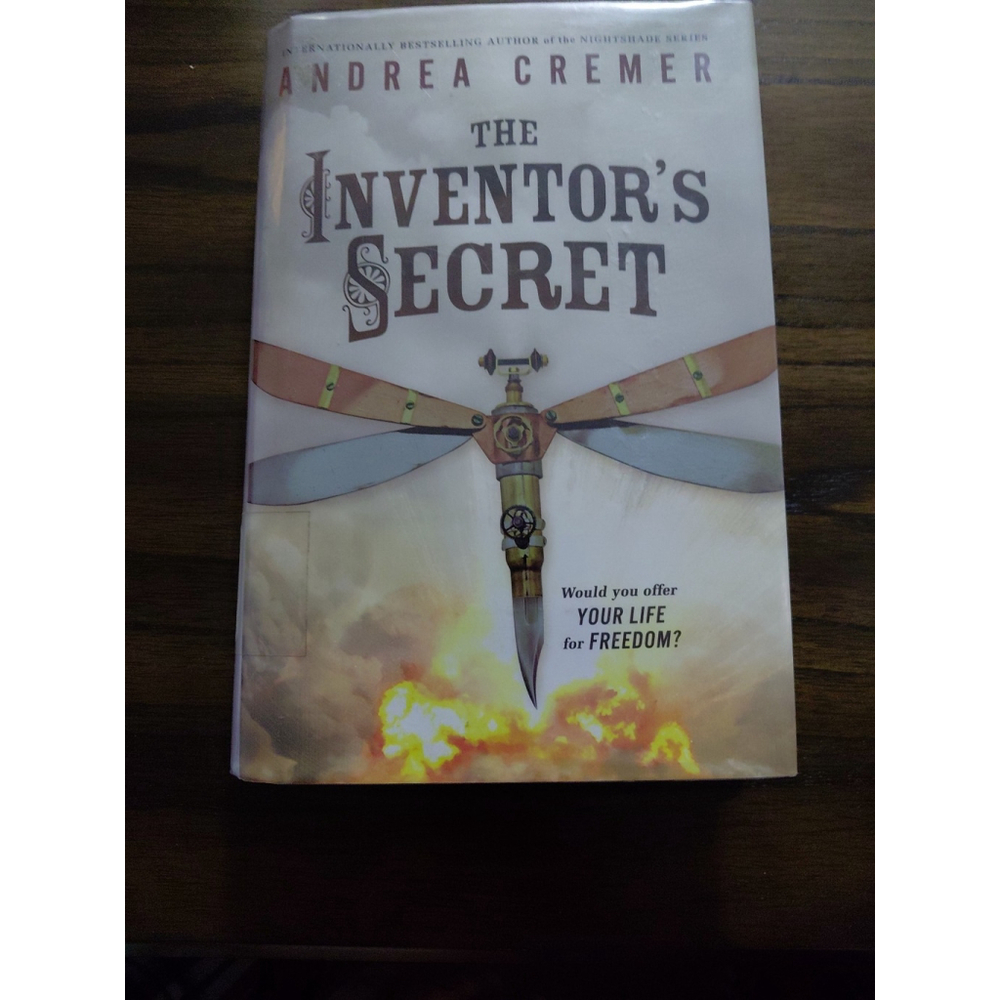 The Inventor's Secret Andrea Cremer Hardcover Used Very Good Condition 2014